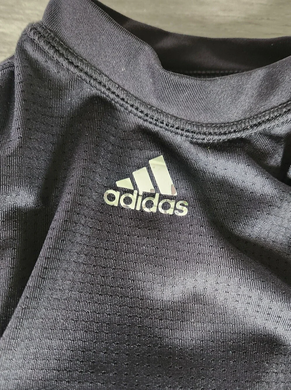 Adidas Youth Force Integrated Padded Football Shirt NWOT Black Medium